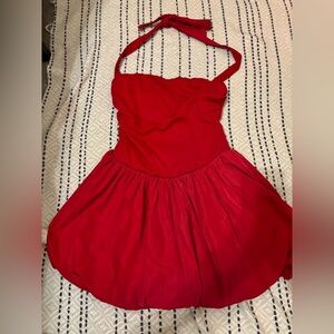 Garage Vibrant Red Dress